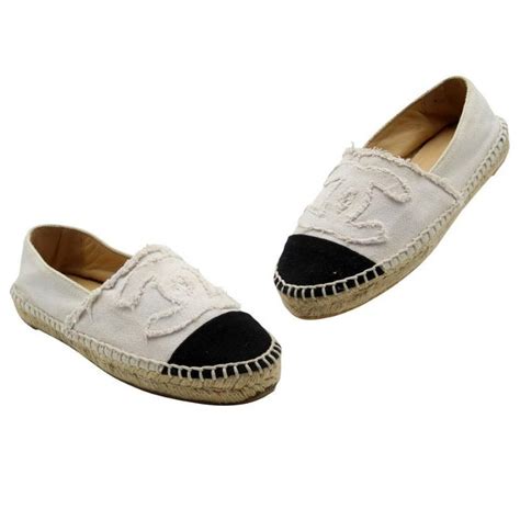 scarponcini chanel|Chanel espadrilles sale.